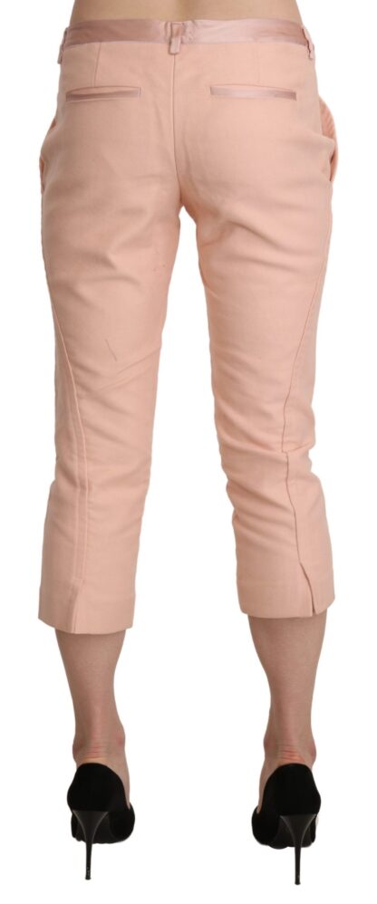 Ermanno Scervino - Chic Pink Skinny Capri Pants