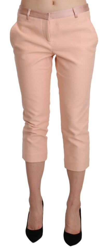 Ermanno Scervino - Chic Pink Skinny Capri Pants