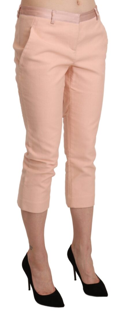 Ermanno Scervino - Chic Pink Skinny Capri Pants