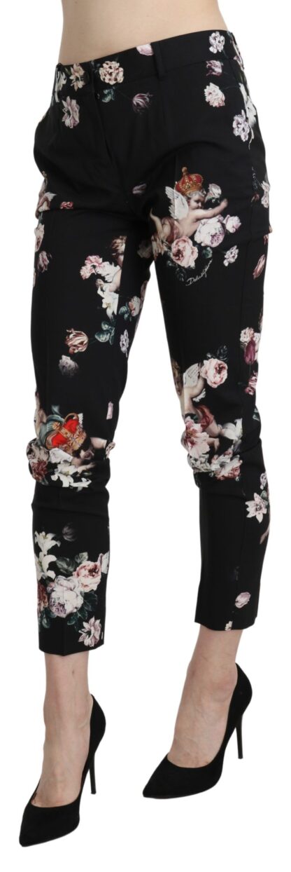 Dolce & Gabbana - Elegant High Waist Cropped Trousers