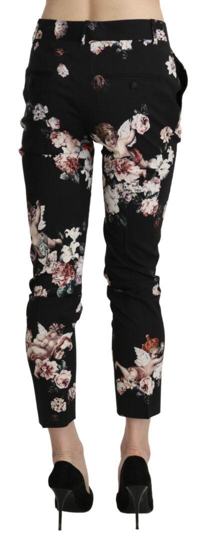 Dolce & Gabbana - Elegant High Waist Cropped Trousers