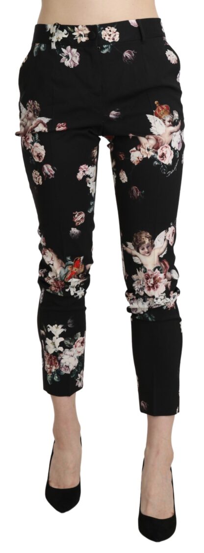 Dolce & Gabbana - Elegant High Waist Cropped Trousers