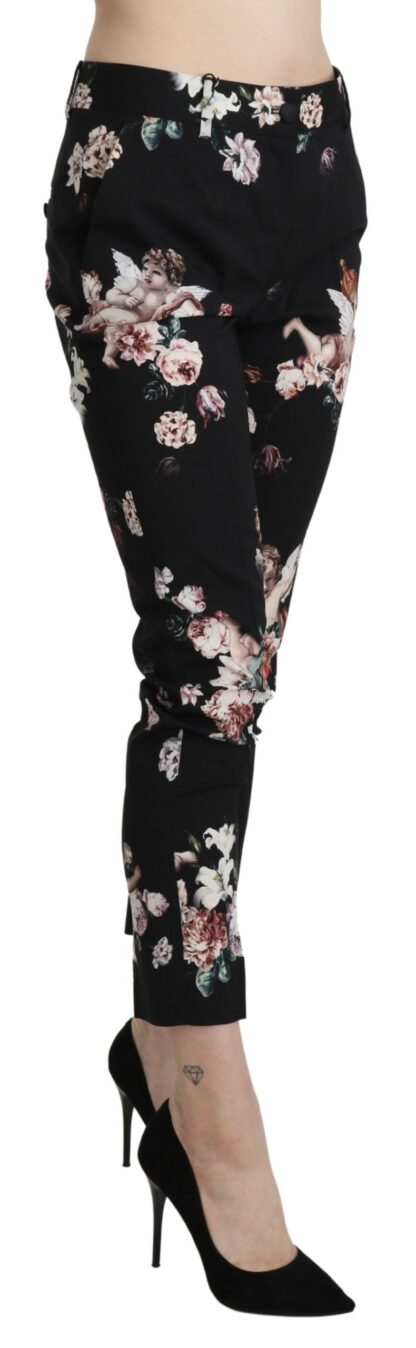 Dolce & Gabbana - Elegant High Waist Cropped Trousers