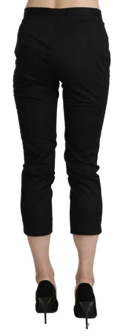 BENCIVENGA - Elegant High Waist Skinny Cropped Pants