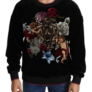 Dolce & Gabbana - Chic White King Panda Print Zipper Collar Tee