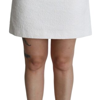 Dolce & Gabbana - Chic Cartoon Brocade Mini Skirt