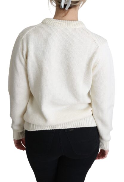 Dolce & Gabbana - Elegant Knitted Sunflower Sweater