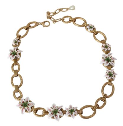 Dolce & Gabbana - Exquisite Gold Sicily Statement Necklace