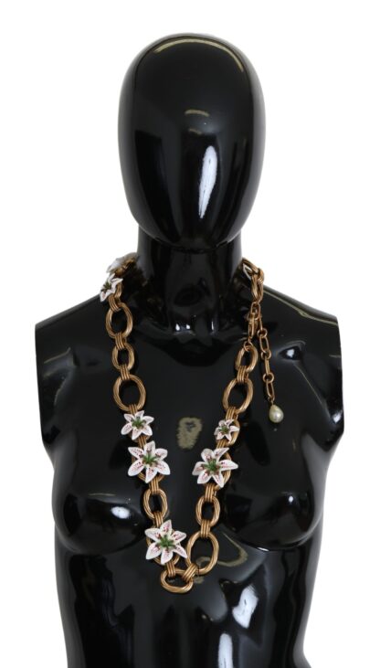 Dolce & Gabbana - Exquisite Gold Sicily Statement Necklace