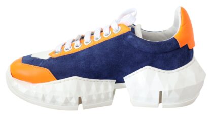 Jimmy Choo - Electric Elegance Leather Mix Sneakers