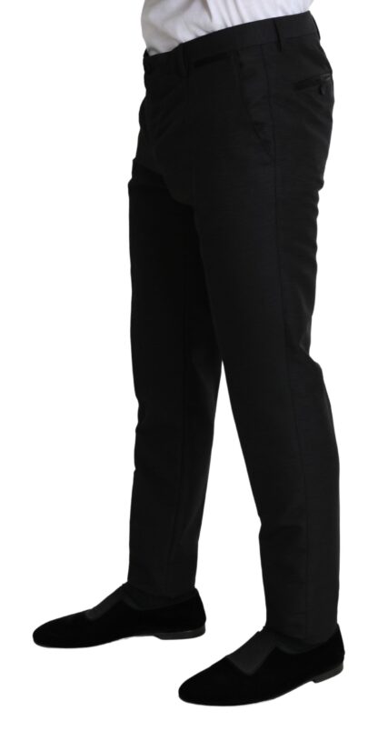 Dolce & Gabbana - Elegant Wool Blend Slim Dress Pants