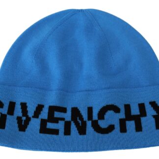 Givenchy - Chic Unisex Wool Beanie with Logo Detail