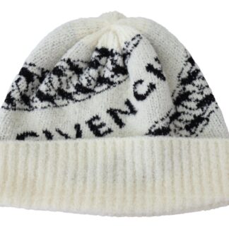 Givenchy - Chic Unisex Wool Beanie with Logo Detail