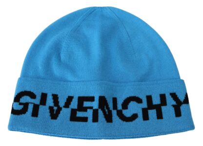 Givenchy - Chic Unisex Wool Beanie with Logo Detail