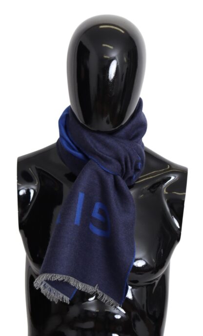 Givenchy - Elegant Unisex Wool Silk Blend Scarf