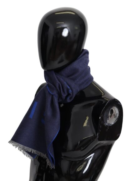 Givenchy - Elegant Unisex Wool Silk Blend Scarf