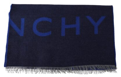 Givenchy - Elegant Unisex Wool Silk Blend Scarf