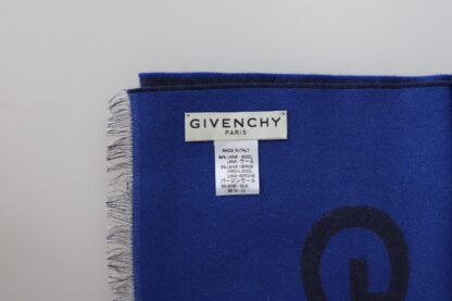 Givenchy - Elegant Unisex Wool Silk Blend Scarf