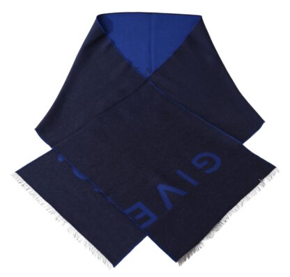 Givenchy - Elegant Unisex Wool Silk Blend Scarf