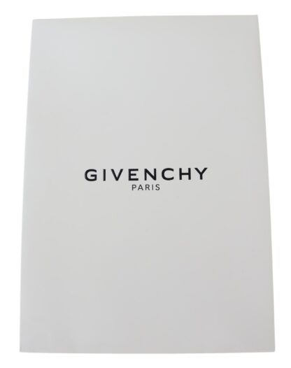 Givenchy - Elegant Monochrome Wool-Silk Blend Scarf