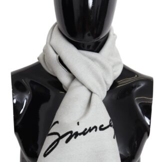 Givenchy - Elegant Unisex Wool Silk Blend Scarf