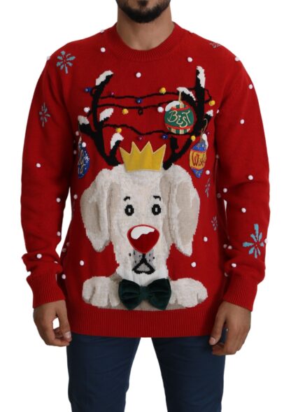 Dolce & Gabbana - Elegant Christmas Cashmere Sweater