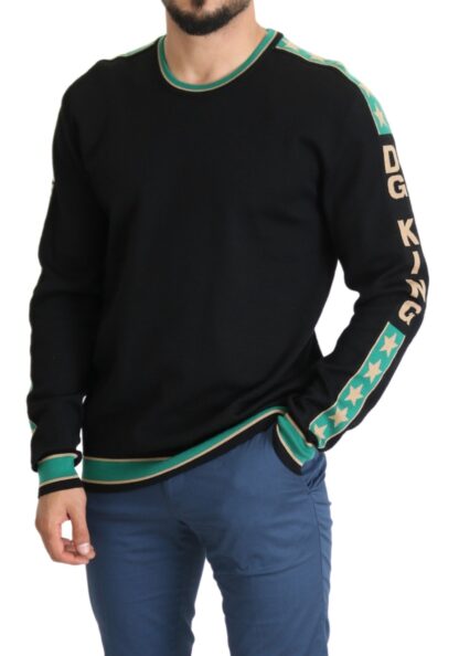 Dolce & Gabbana - Chic Striped Wool-Blend Jersey Sweater