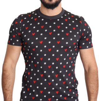 Dolce & Gabbana - Chic Saint Valentine Print Crew Neck T-Shirt