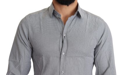 Dolce & Gabbana - Elegant Black Cotton Dress Shirt