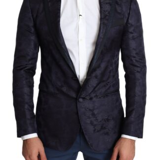 Dolce & Gabbana - Elegant Black Virgin Wool Men's Blazer