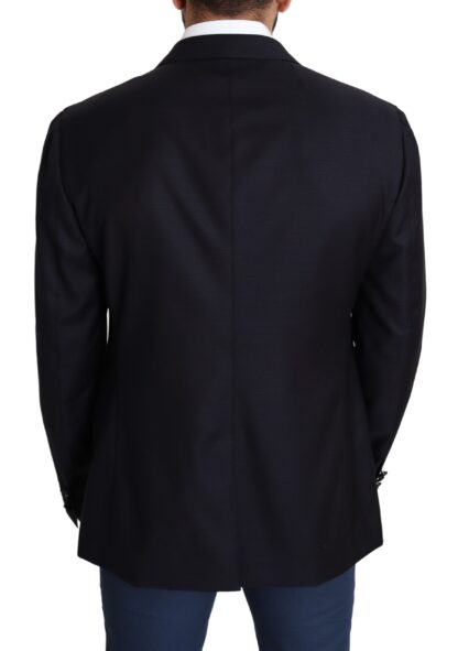 Dolce & Gabbana - Elegant Black Virgin Wool Men's Blazer