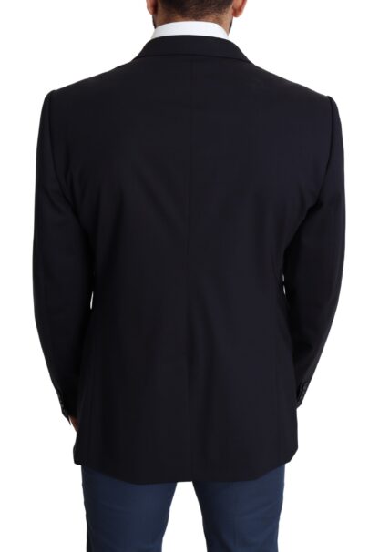 Dolce & Gabbana - Exquisite Black Wool Stretch Martini Blazer