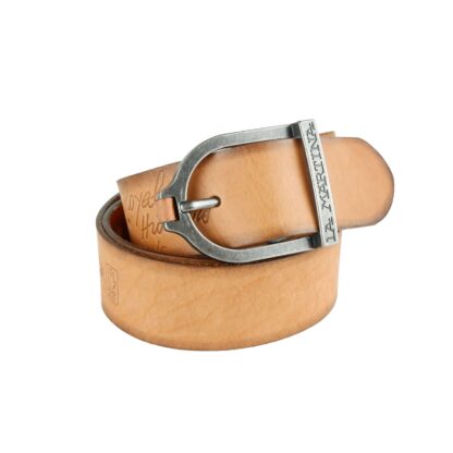 La Martina - Brown Leather Men Belt