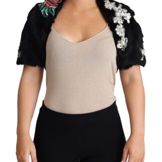 Dolce & Gabbana - Embroidered Silk Blend Foliage Jacket