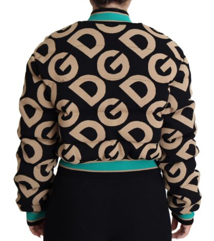 Dolce & Gabbana - Chic Multicolor Quilted Bomber Jacket