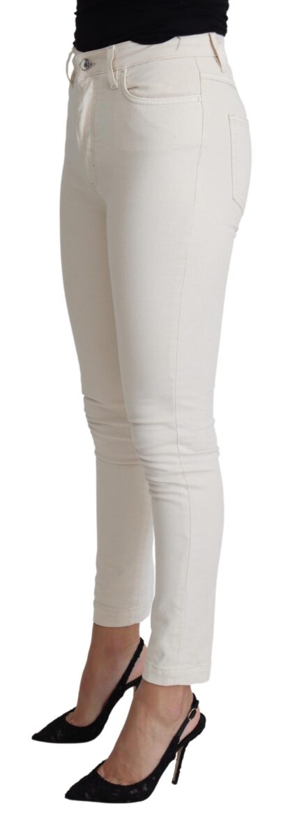 Dolce & Gabbana - Chic White Skinny Denim Jeans