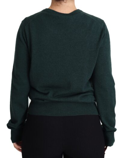 Dolce & Gabbana - Elegant Cashmere Crewneck Cardigan