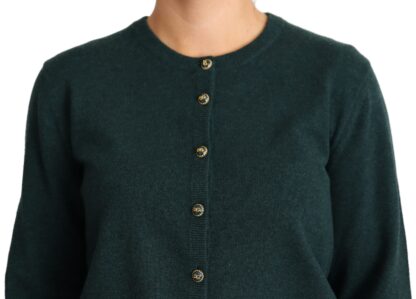 Dolce & Gabbana - Elegant Cashmere Crewneck Cardigan