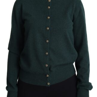 Dolce & Gabbana - Elegant Cropped Sweater with Logo Detail