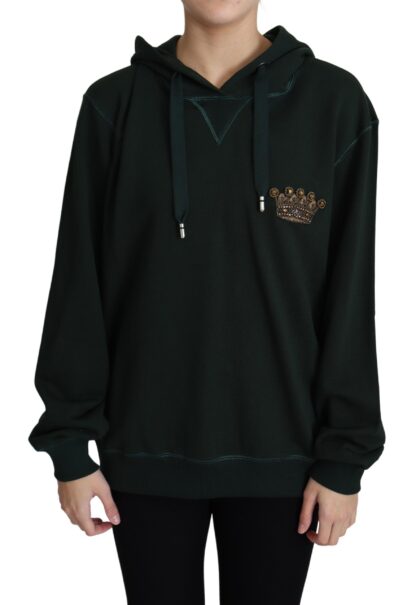 Dolce & Gabbana - Regal Crown Embroidered Hoodie