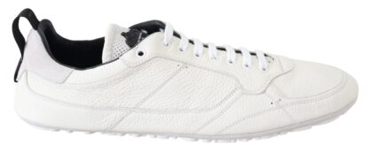 Dolce & Gabbana - Elegant White Leather Sneakers for Men