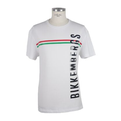 Bikkembergs - Sleek Cotton-Blend Rubber Print Tee