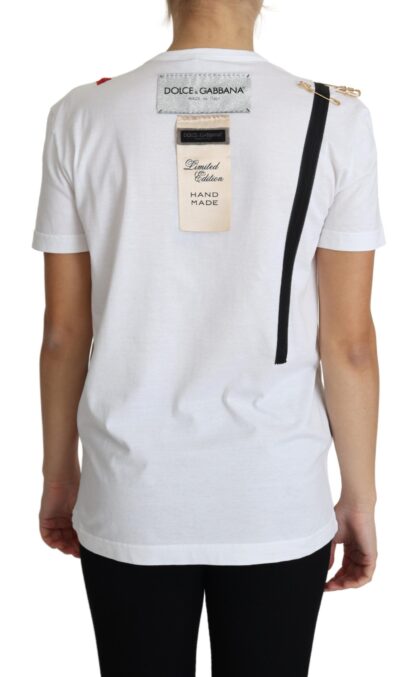 Dolce & Gabbana - Limited Edition Chic White Cotton Tee