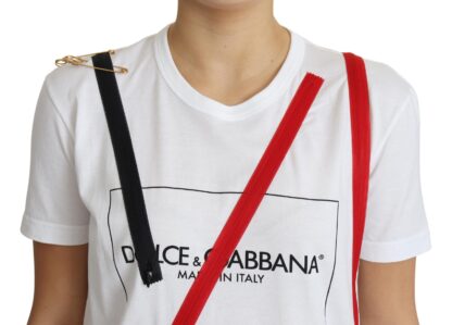 Dolce & Gabbana - Limited Edition Chic White Cotton Tee