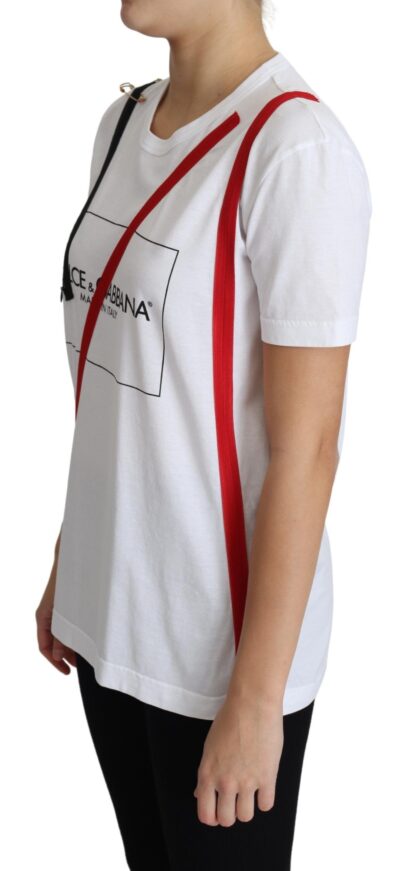 Dolce & Gabbana - Limited Edition Chic White Cotton Tee