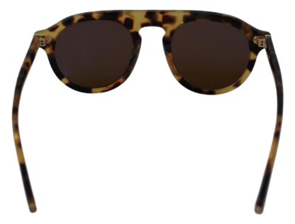 Dolce & Gabbana - Chic Tortoiseshell Acetate Sunglasses