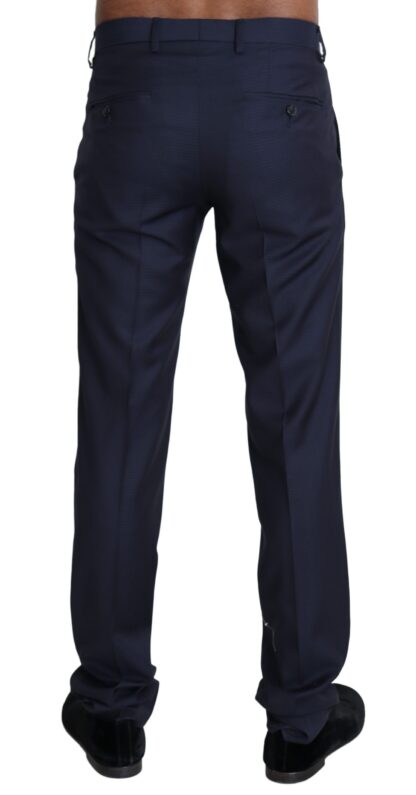 Dolce & Gabbana - Elegant Slim Fit Wool Blend Dress Pants