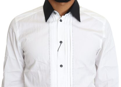 Dolce & Gabbana - Elegant White Slim Fit Dress Shirt