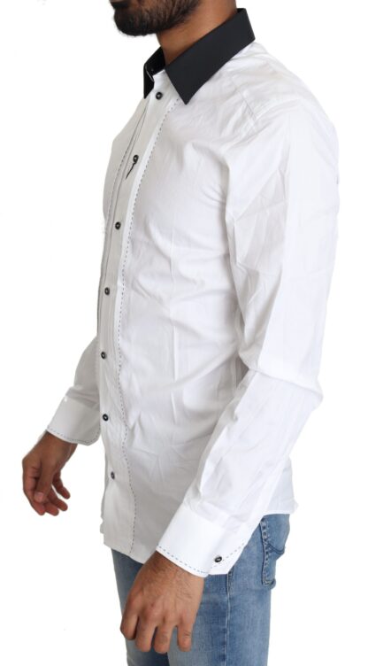 Dolce & Gabbana - Elegant White Slim Fit Dress Shirt