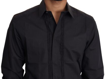 Dolce & Gabbana - Elegant Slim Fit Silk Blend Dress Shirt